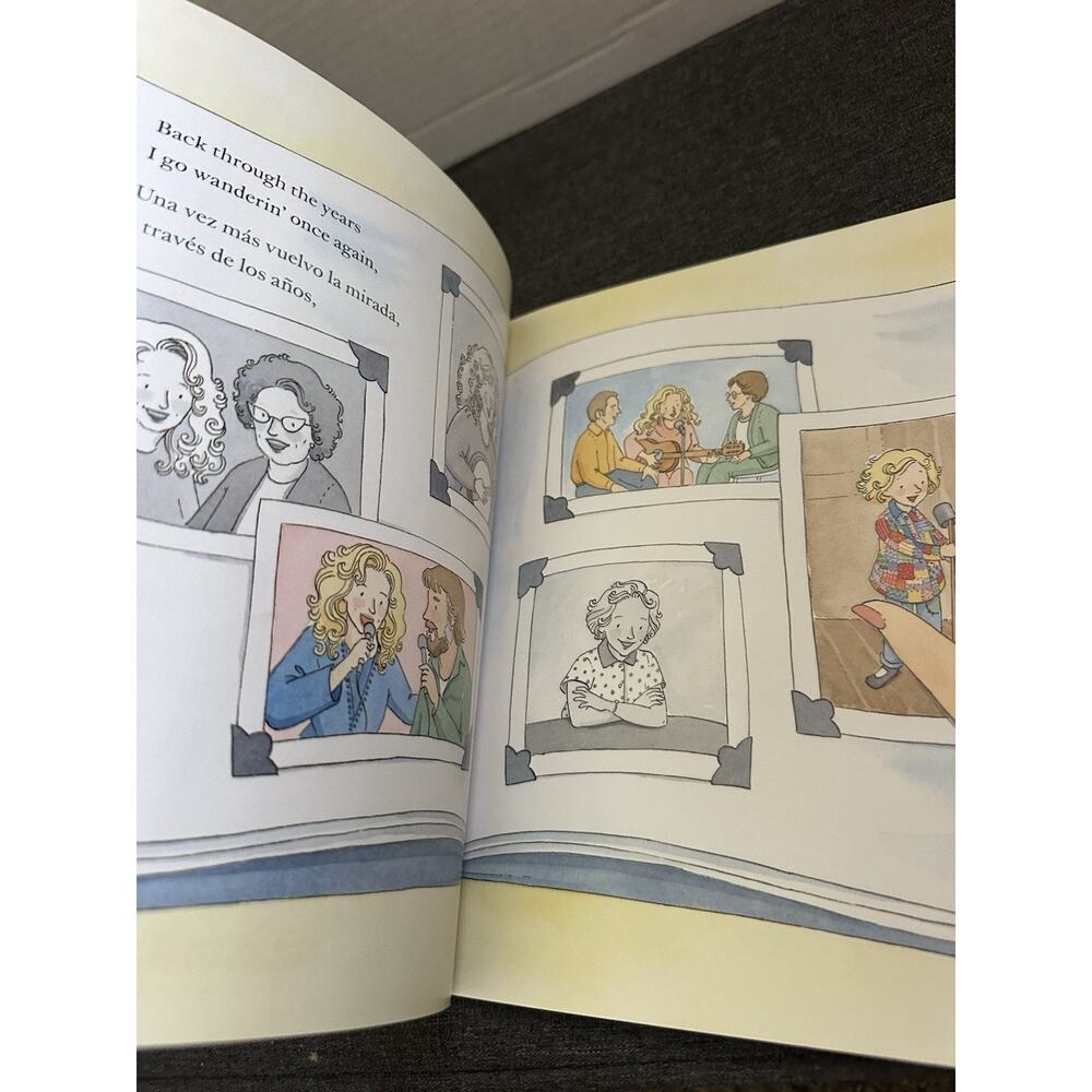 Dolly Parton Coat of Many Colors El Abrigo de Muchos Colores Bilingual Book - Picture 7 of 7